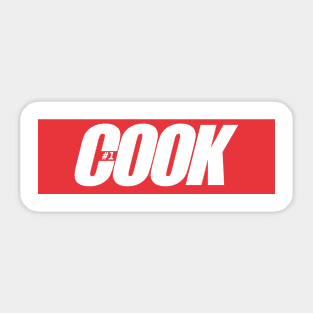 Number one cook Sticker